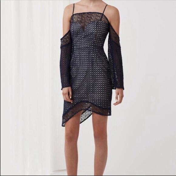 Keepsake Easy Love cold‎ Shoulder Dress - Picture 4 of 7